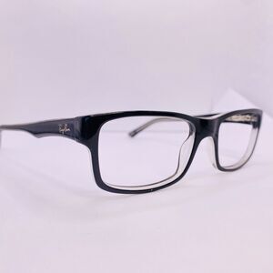 Ray-Ban Eyeglasses Authentic Frame RB 5245 2034 52-17-140 Black On Clear